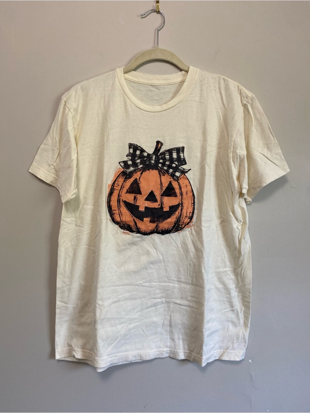 Boutique TShirt Lg Halloween Pumpkin Graphic Festival Teacher Fall Autumn Quirky